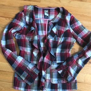 Free People lightweight cotton blazer